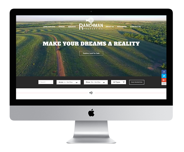 Land broker websites