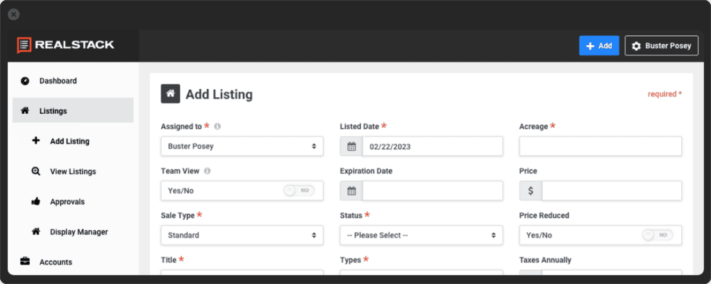 One System to Feed Listings to Land Websites - REALSTACK