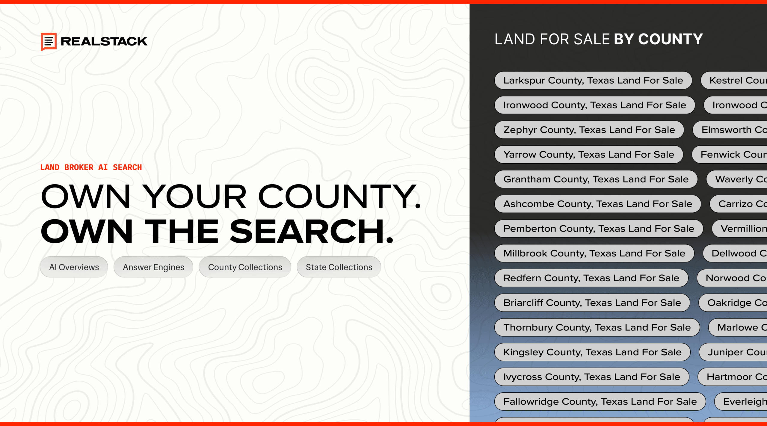 Winning County and State AI Searches